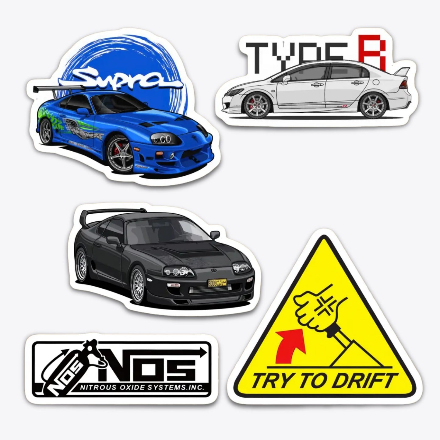 Cars Lover Sticker Pack