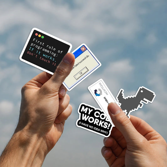Geeky Tech Sticker Pack