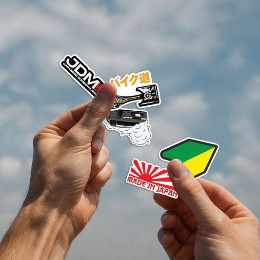 JDM Sports Cars Sticker Packs