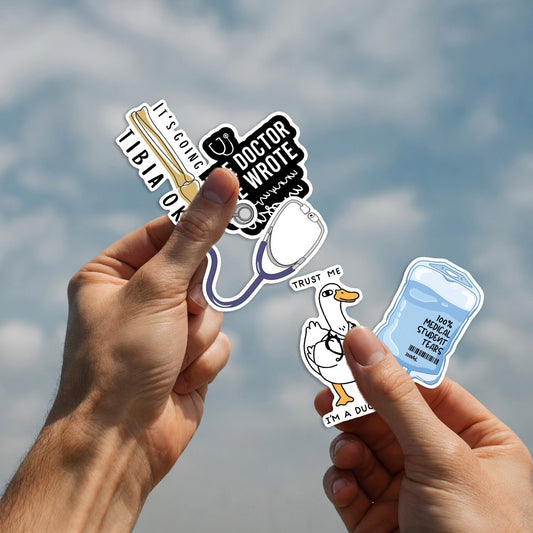 Medical Student Stickers Pack