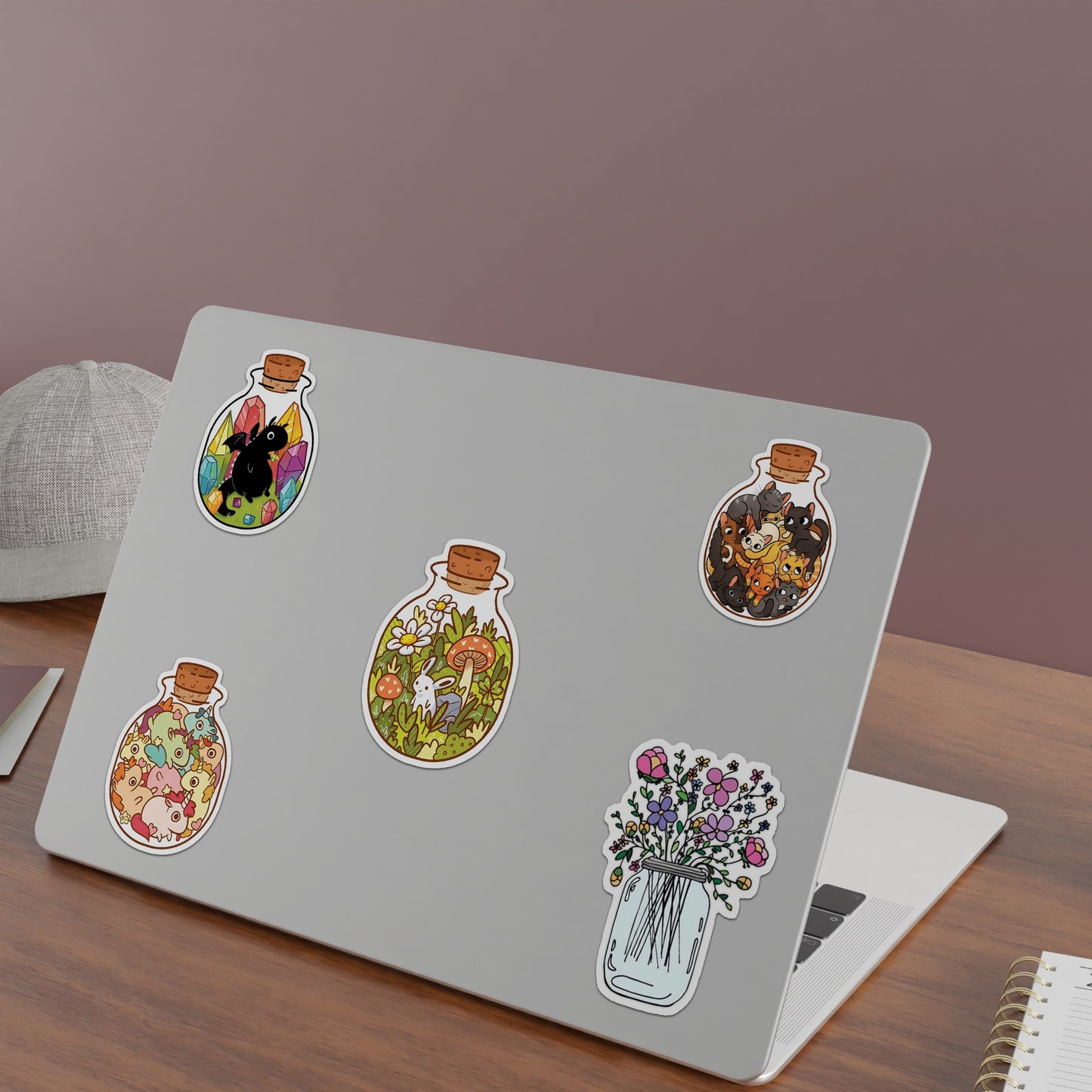 Aesthetic Bottles Sticker Pack