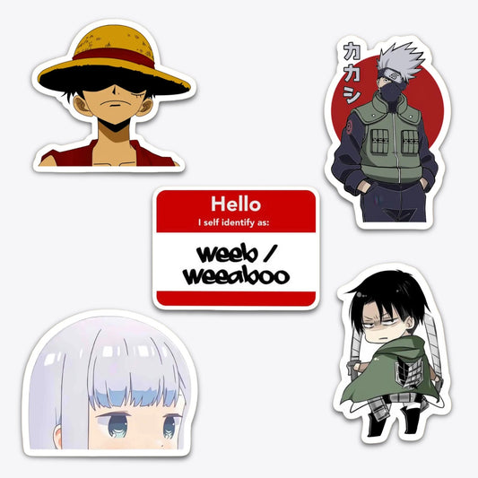 Anime Squad Sticker Pack