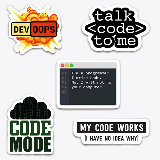 Coder Life Sticker Pack