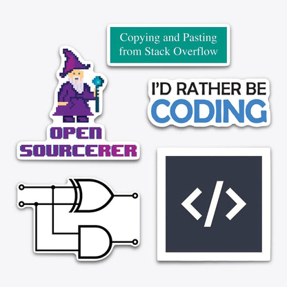 Coding Stickers Pack
