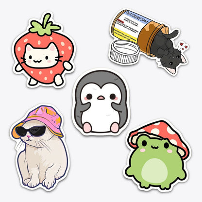 Cute Animal Sticker Pack