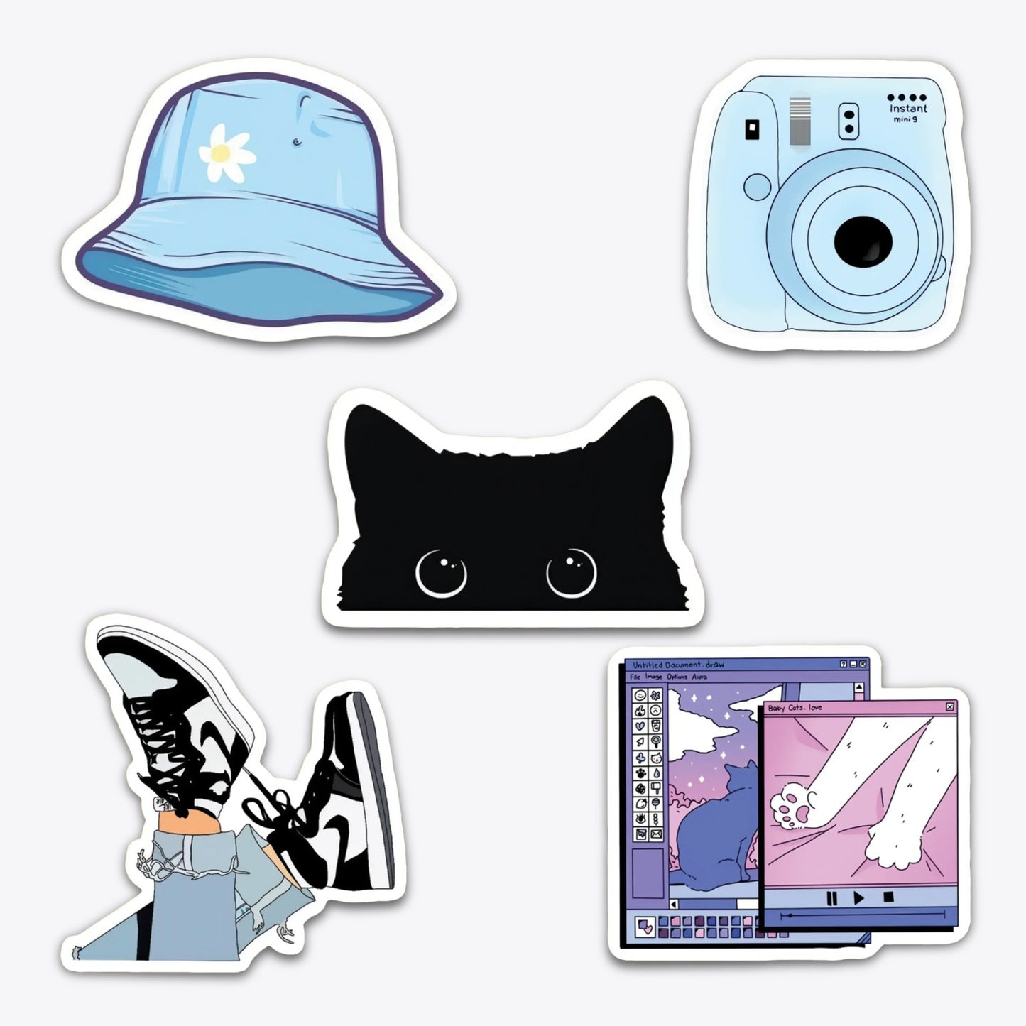 Cute Girly Sticker Pack