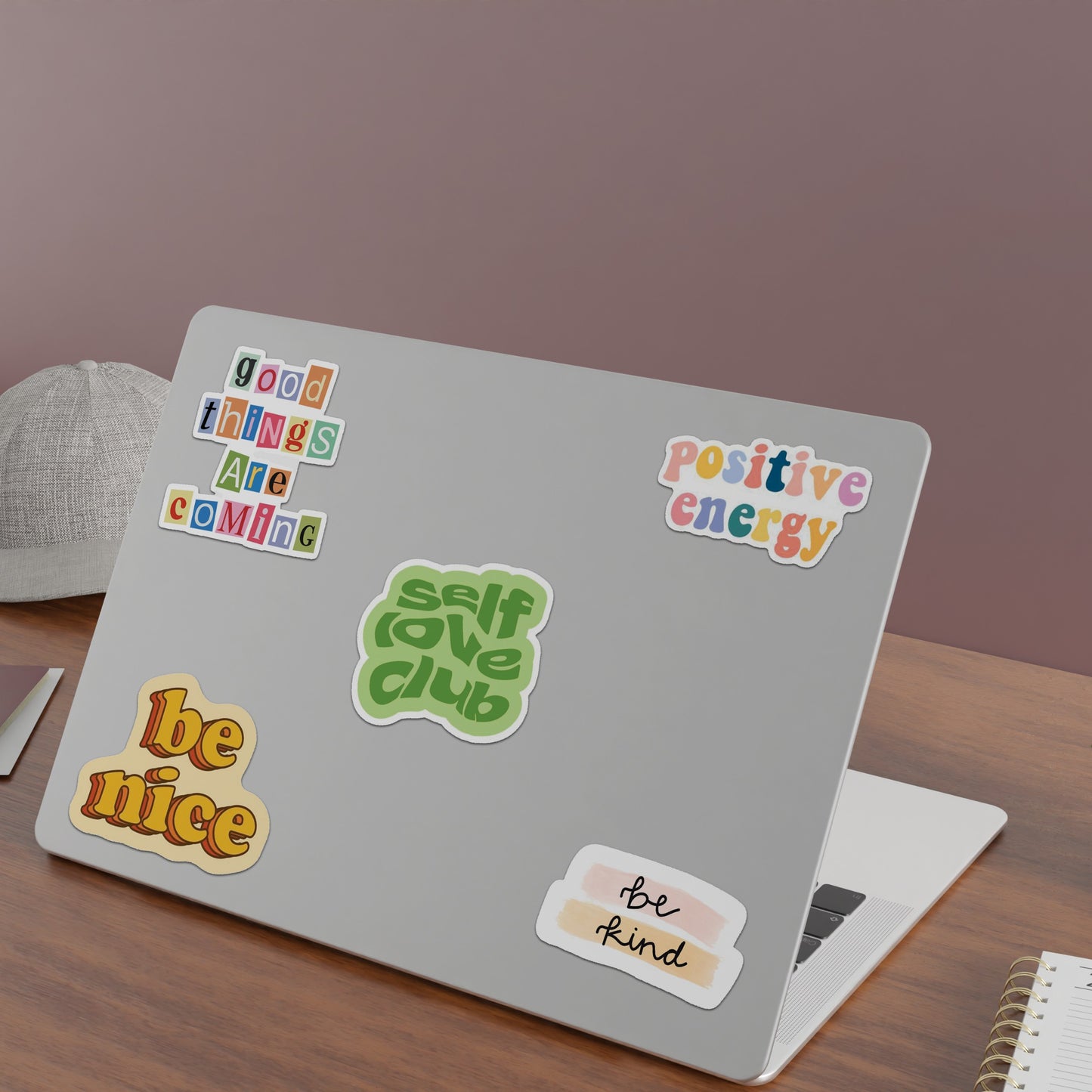 Cute Typography Sticker Pack