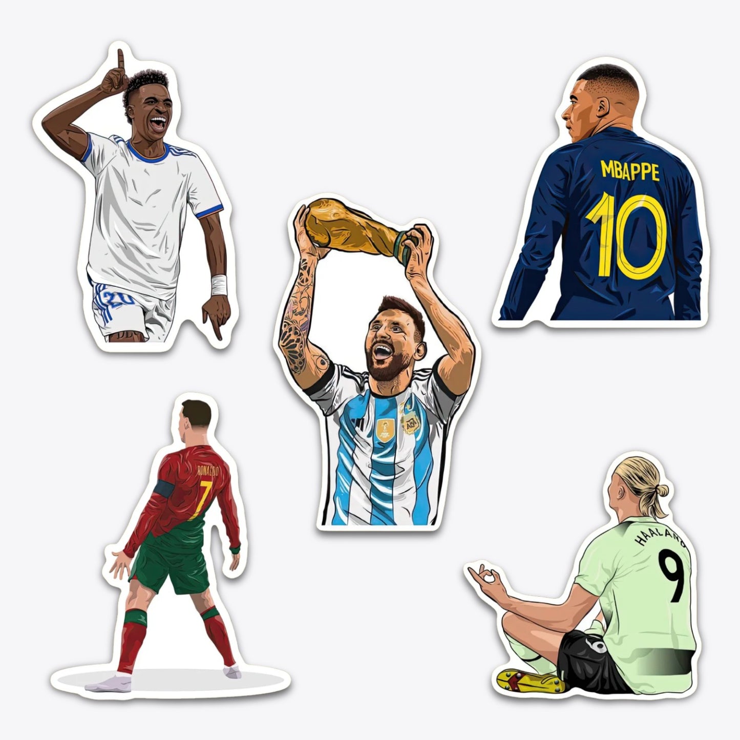 Famous Footballer Sticker Pack