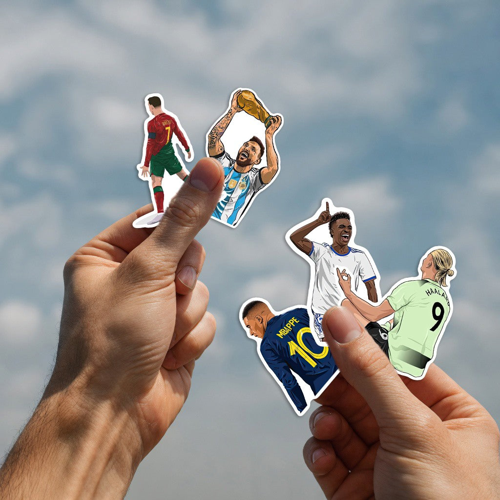 Famous Footballer Sticker Pack
