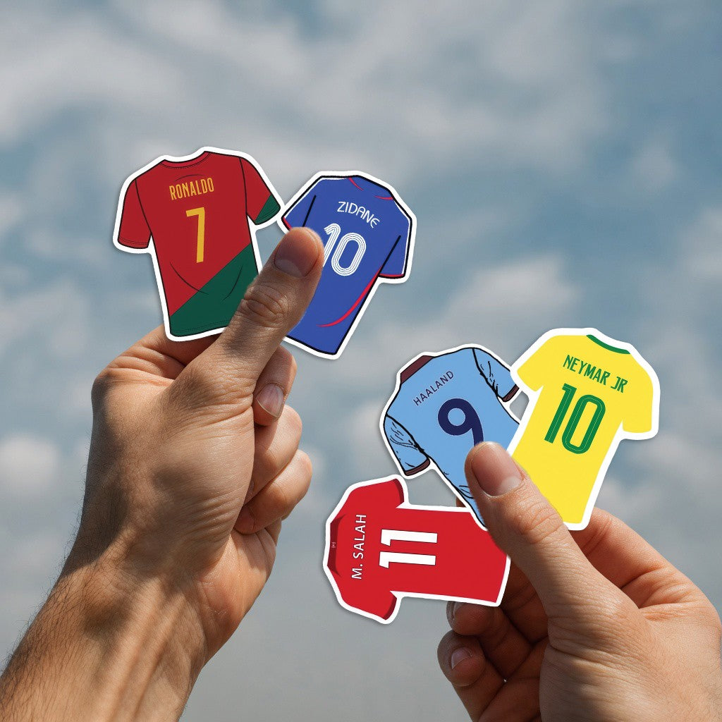 Football Jersey Stickers Pack