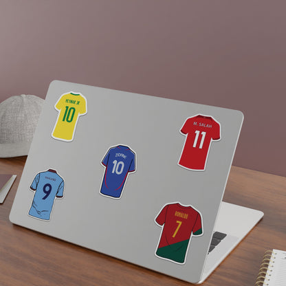 Football Jersey Stickers Pack