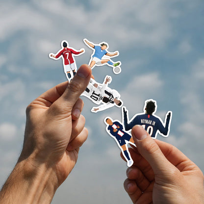Iconic Footballer Sticker Pack