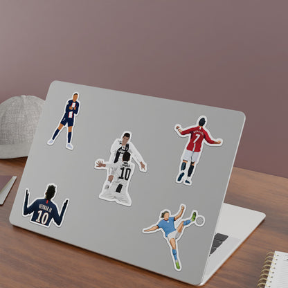 Iconic Footballer Sticker Pack