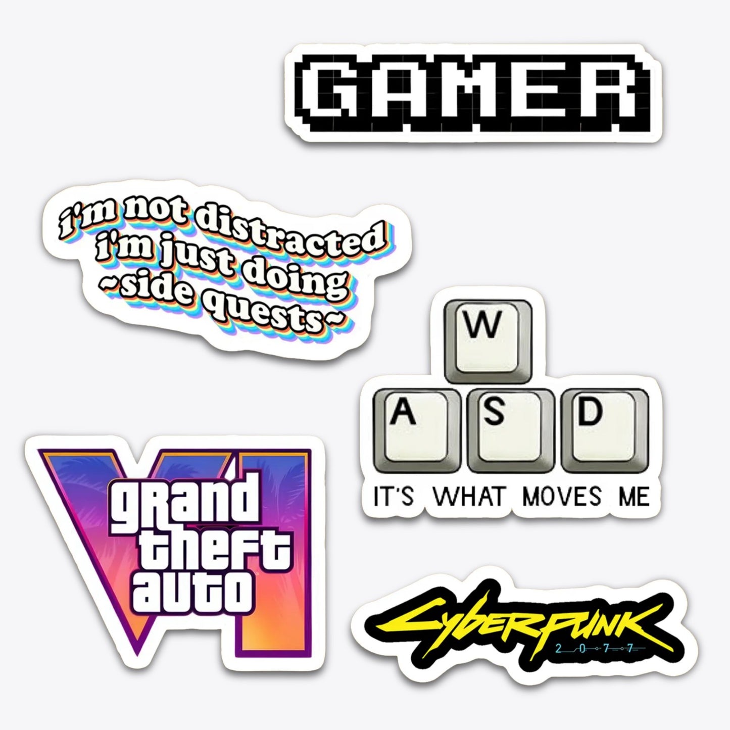 Gaming Vibes Sticker Pack