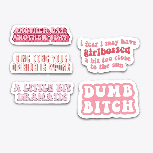 Girly Sticker Pack