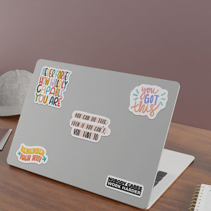 Hustle & Motivation Sticker Pack