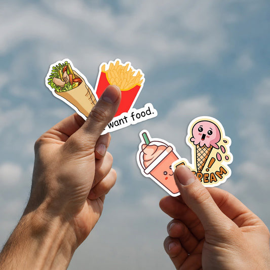 Kawaii Food Lovers Sticker Pack