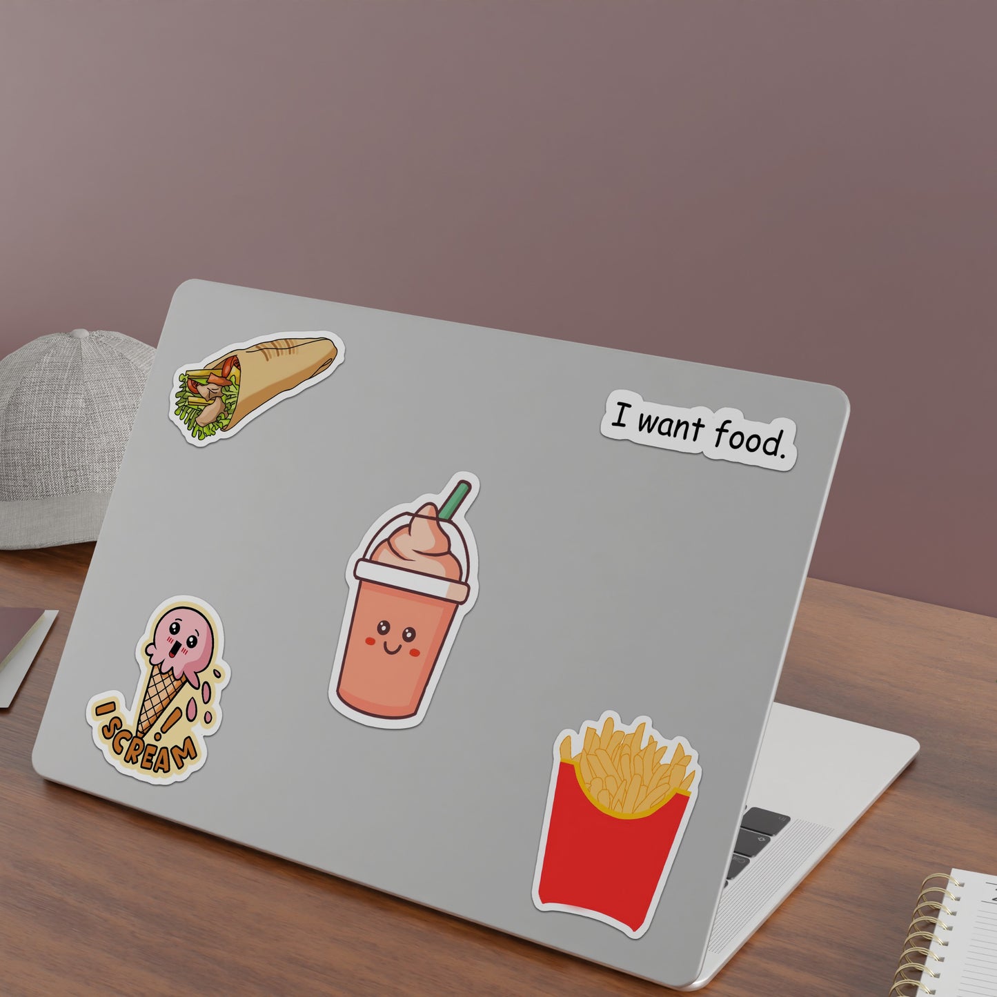 Kawaii Food Lovers Sticker Pack