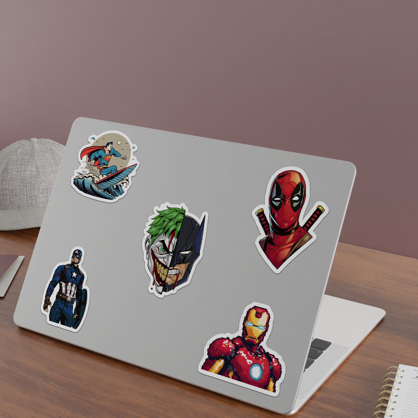 Marvel and DC Sticker Pack