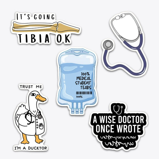 Medical Student Stickers Pack