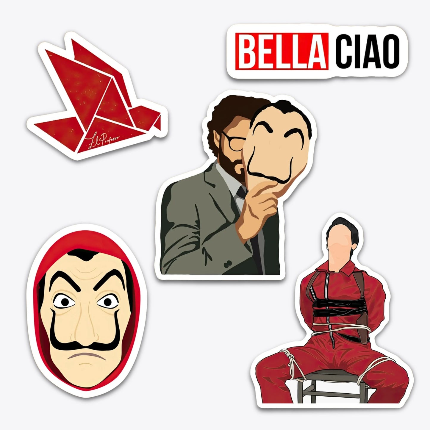 Money Heist Sticker Pack
