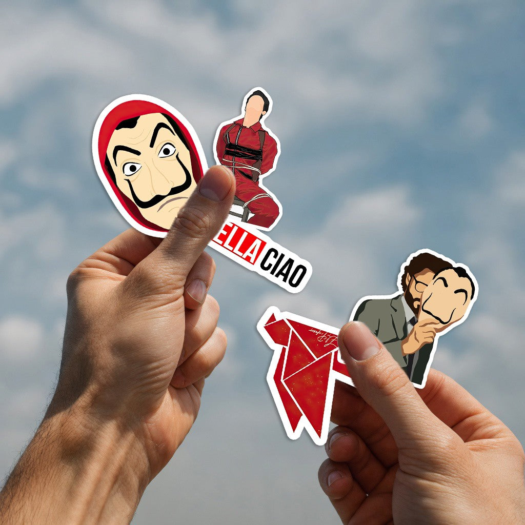 Money Heist Sticker Pack