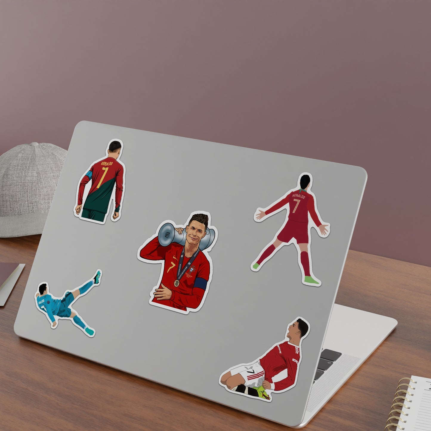 Ronaldo Football Stickers Pack