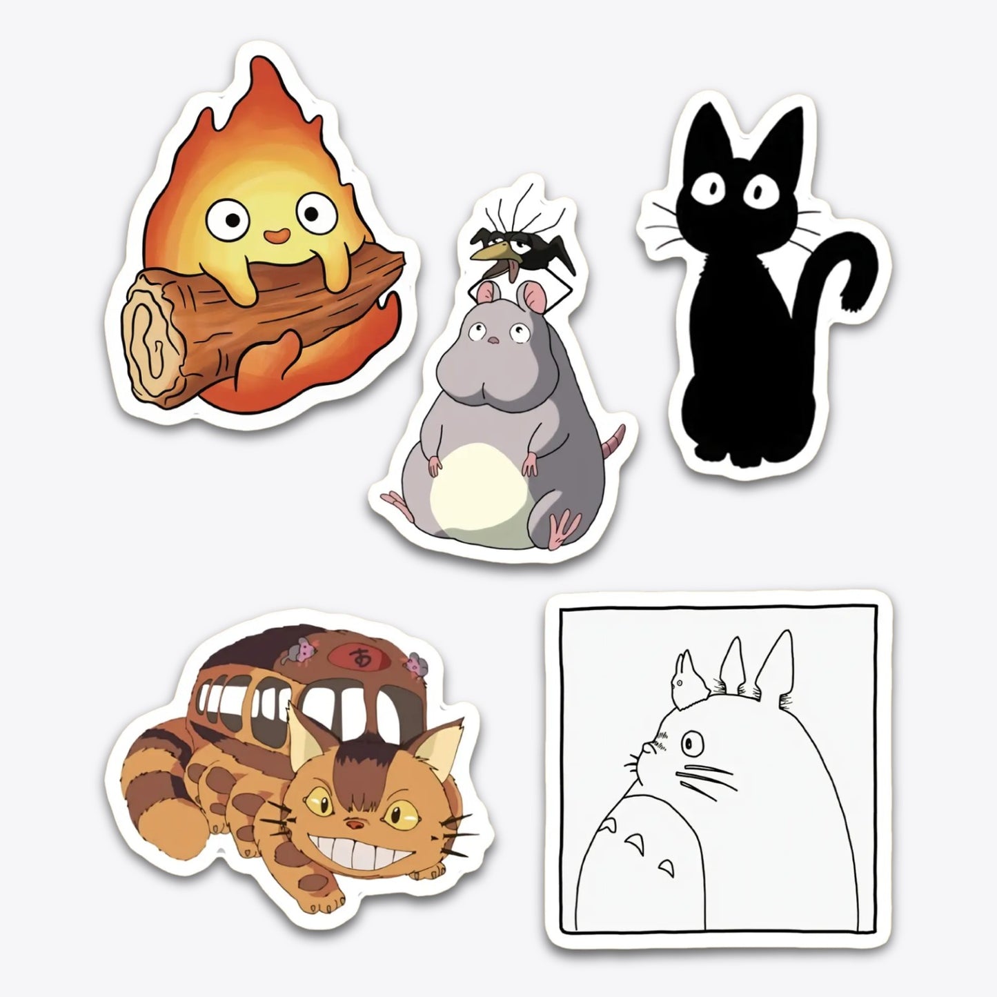 Spirited Away and Classic Ghibli Sticker Pack