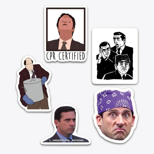 Funny The Office Sticker Pack