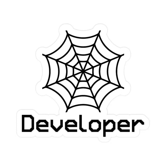 Web Developer Spider Sticker