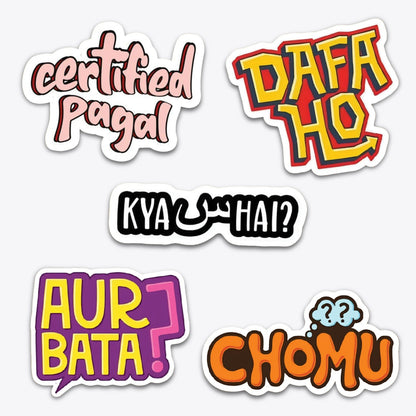 Urdu Slang Sticker Pack